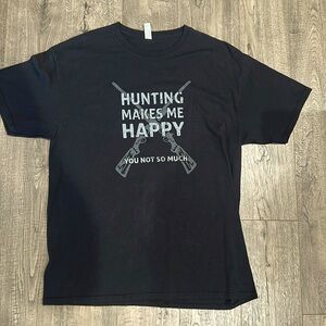 Hunting Makes Me Happy Tee